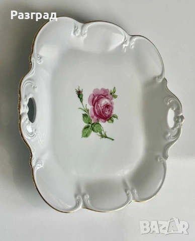 Винтидж плато / поднос Tirschenreuth Bavaria, снимка 4 - Прибори за хранене, готвене и сервиране - 53173239