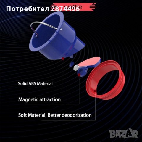 3227 Предпазител за сифон против миризми в банята, снимка 6 - Други стоки за дома - 35782572