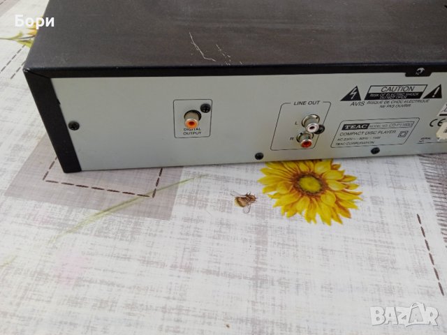 TEAC CD P 1160 D CD Player, снимка 8 - Плейъри, домашно кино, прожектори - 40144766