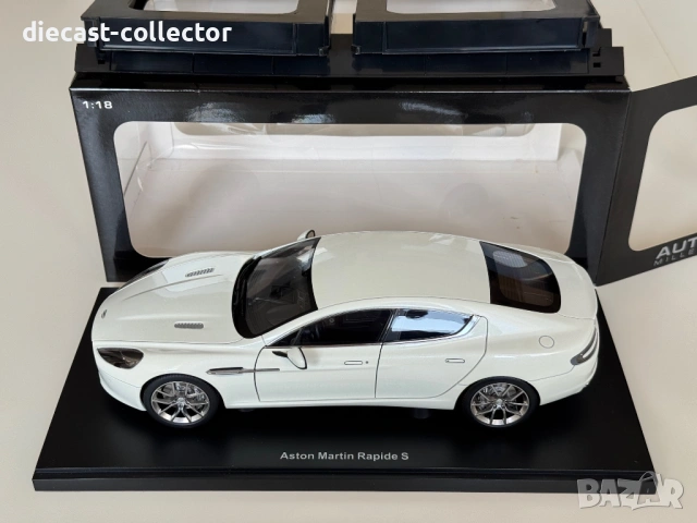 AUTOart Aston Martin Rapide S, Stratus White, 2015, снимка 3 - Колекции - 53858610