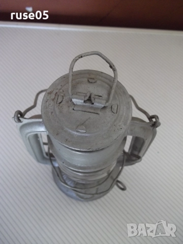 Фенер "FROWO - №50-GDR" газен ветроупорен германски от соца, снимка 3 - Колекции - 51488930