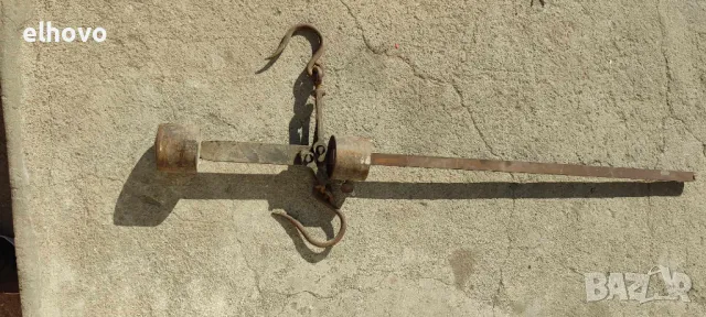 Стар кантар, снимка 2 - Антикварни и старинни предмети - 49006889