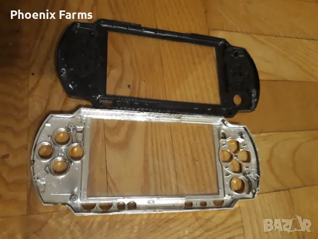 преден панел за psp 1000 златен, преден панел за псп 2000 черен, снимка 2 - Аксесоари - 49691679