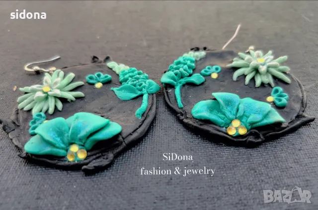Ръчно изработени обеци by SiDona, снимка 17 - Обеци - 39480630