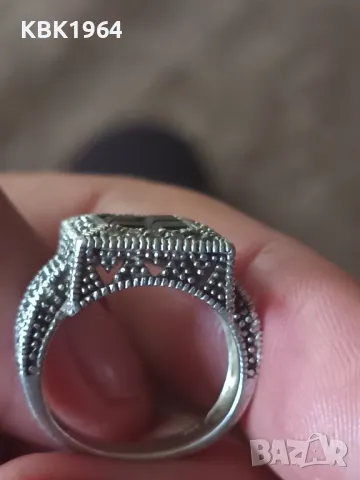 Сребърен пръстен7,4 гр