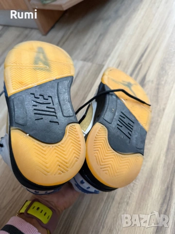 Оригинални кожени маратонки Air Jordan 5 x A Ma ! 38,5 н, снимка 8 - Маратонки - 50925203