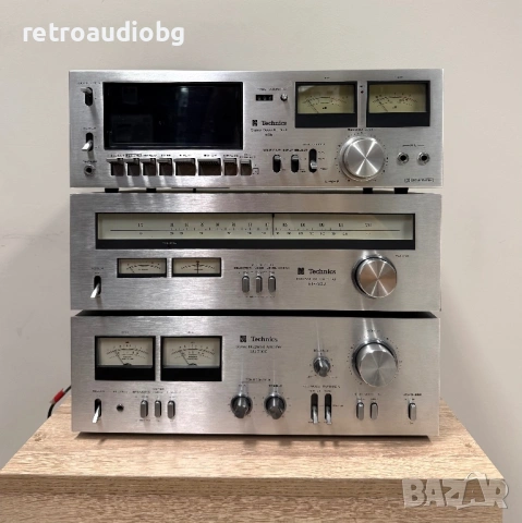 🔈Винтидж аудио сет - система Technics - SU-7300, ST-7300, RS-615 + колони SB-3030🔈, снимка 3 - Аудиосистеми - 53649271