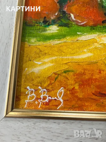 Богдан Бондиков картина - “Китно Село”, снимка 2 - Картини - 49256652