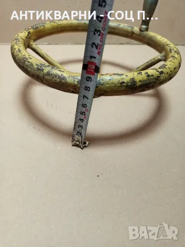 Соц Стара Овална Дръжка За Машини И Други., снимка 7 - Антикварни и старинни предмети - 49318573