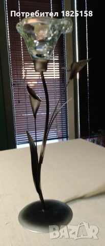 Елегантен свещник - кала., снимка 5 - Декорация за дома - 51000527