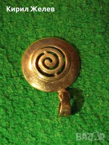 КРАСИВО АЖУРНО СРЕБЪРНО АРТ МЕДАЛЬОНЧЕ СРЕБРО 925 ПЕНДАНТ ВИСУЛКА 38426, снимка 14 - Колиета, медальони, синджири - 41336894