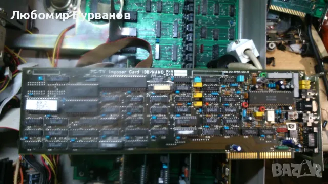 CGA video card ISA 8 bit tv in out, снимка 9 - Видеокарти - 47826706