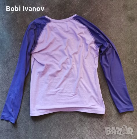Shamp дамска лилава спортна блуза размер m 38/40, снимка 2 - Спортни екипи - 41408884