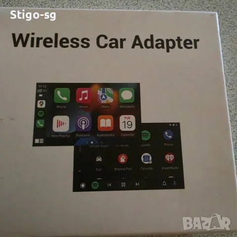 Безжичен CarPlay / Android Auto адаптер - Bluetooth 5.4, WiFi 6, USB-A/USB-C, нов, снимка 3 - Аксесоари и консумативи - 56294495