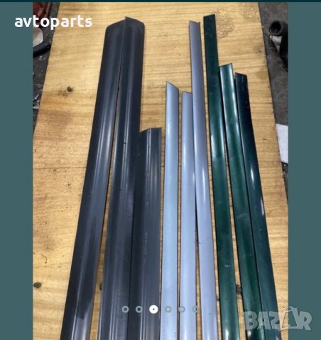 Audi A6 c5 99г комби външни средни и долни лайсни врати, снимка 3 - Части - 40373347