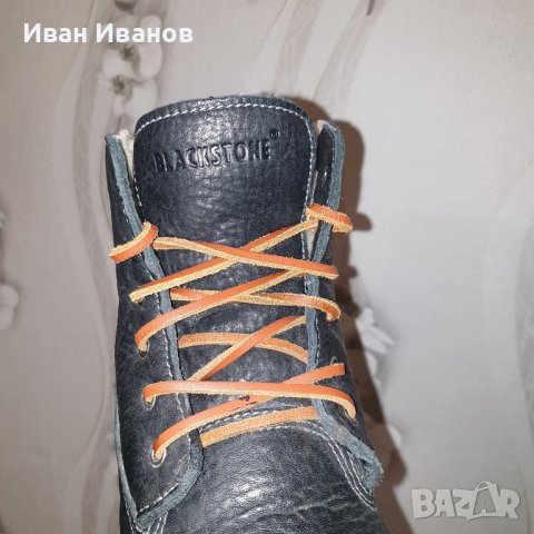 кожени боти Blackstone Helsinki номер 42, снимка 11 - Мъжки боти - 44201637