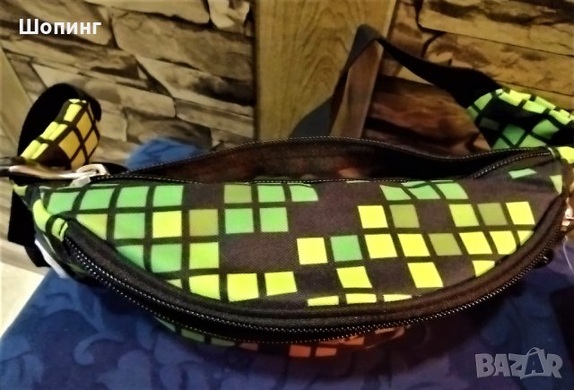 НОВО! Чанта за кръста Pixel Gamer, снимка 3 - Чанти - 39265387