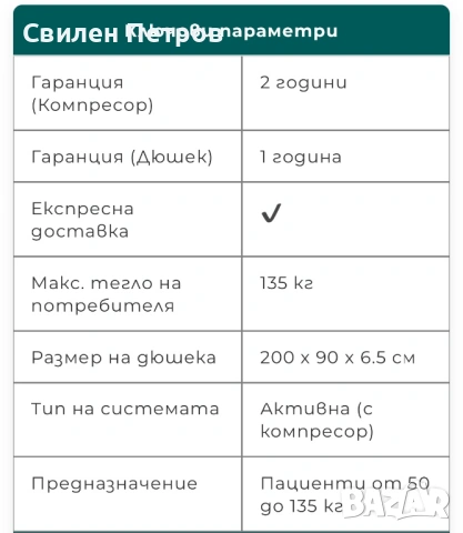 Антидекубитален дюшек Ricant SY-200, снимка 5 - Антидекубитални дюшеци - 53629757