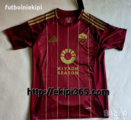 AS Roma титулярна НОВА тениска 2024/25, снимка 4 - Спортни дрехи, екипи - 20780878