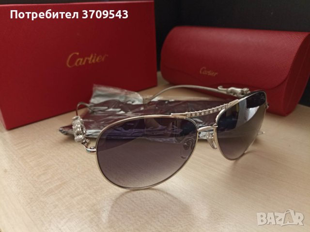 Дамски слънчеви очила Cartier, снимка 5 - Слънчеви и диоптрични очила - 40564301