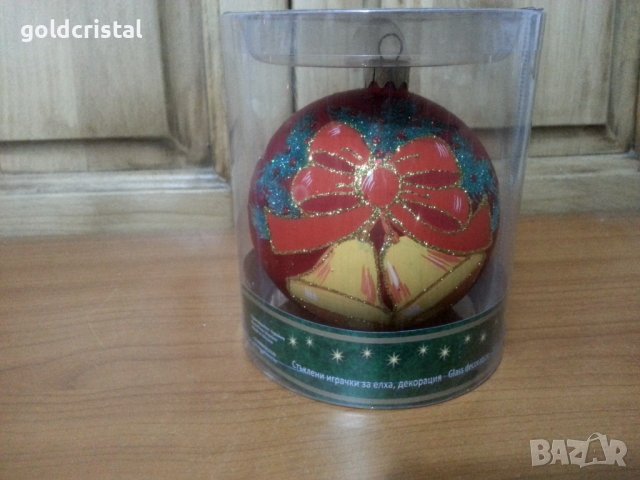 Голяма стъклена топка ръчно рисувана, снимка 9 - Антикварни и старинни предмети - 38970374