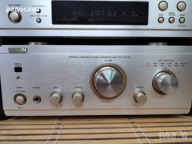 Denon D-F88 Microsystem, снимка 2 - Ресийвъри, усилватели, смесителни пултове - 53126254