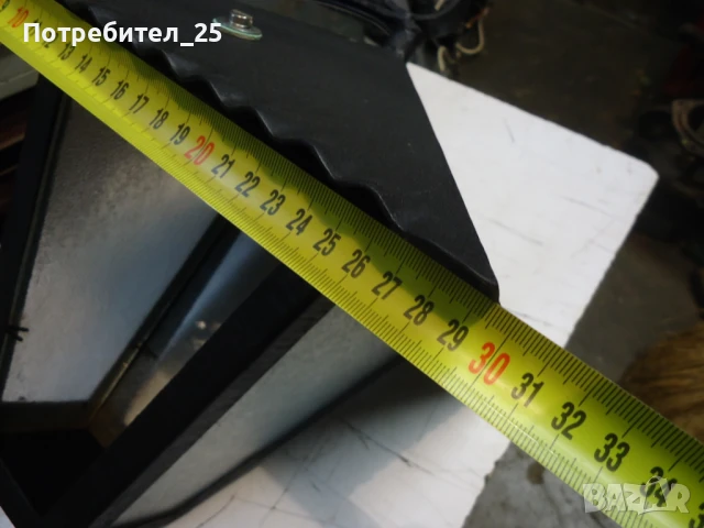 Ретро лампа - ковано желязо, снимка 7 - Лампи за стена - 50814885