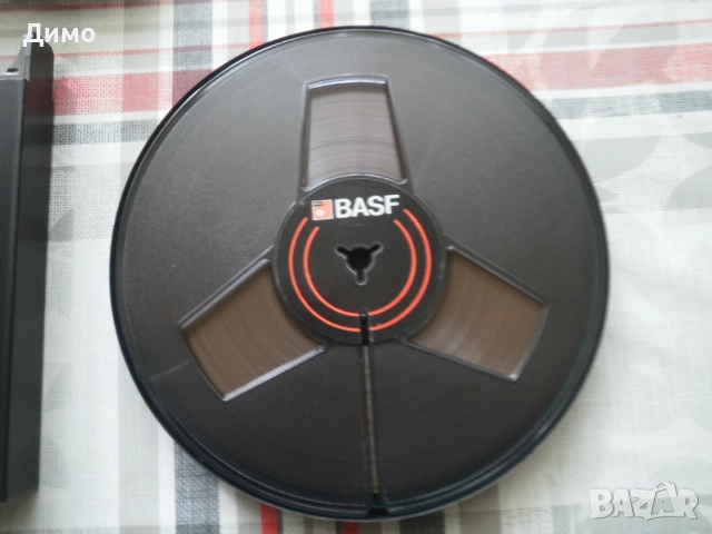 ролка магнетофонна 18см. BASF FERRO LP35- пълен комплект, снимка 3 - Други - 52274493