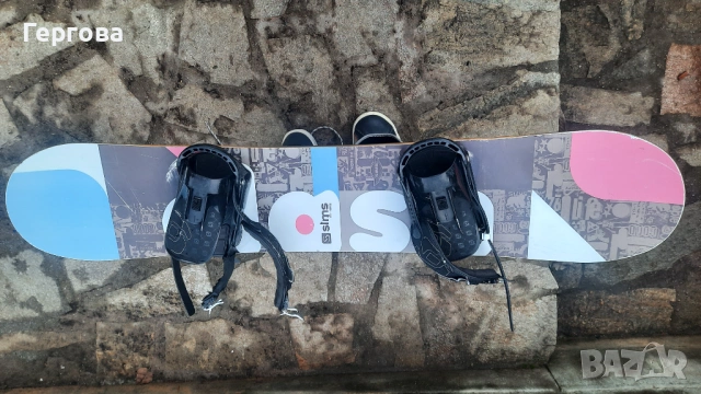 Запазен сноуборт clash 140см и сноуборд f2 158см, снимка 2 - Зимни спортове - 53284047