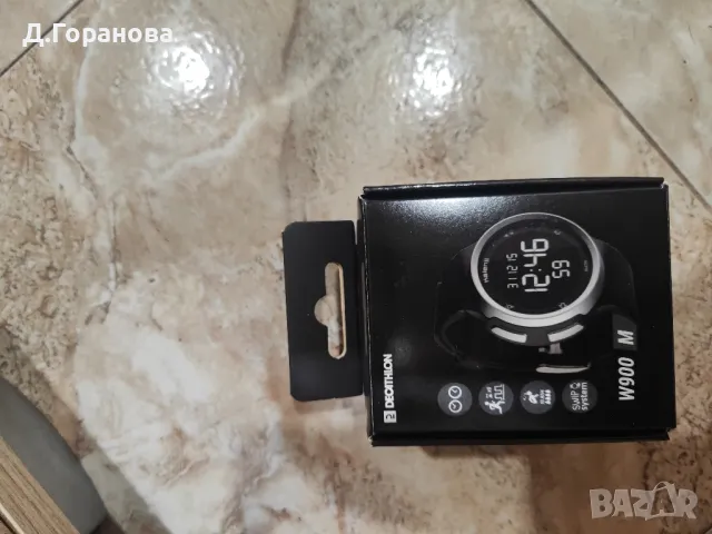 Мъжки часовник  с хронометър за бягане W900 M, черен, снимка 6 - Мъжки - 47654419