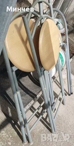 Сгъваеми столове-бар, снимка 5 - Столове - 49975740