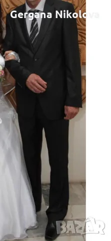 Мъжки костюм официален , снимка 3 - Костюми - 47495599