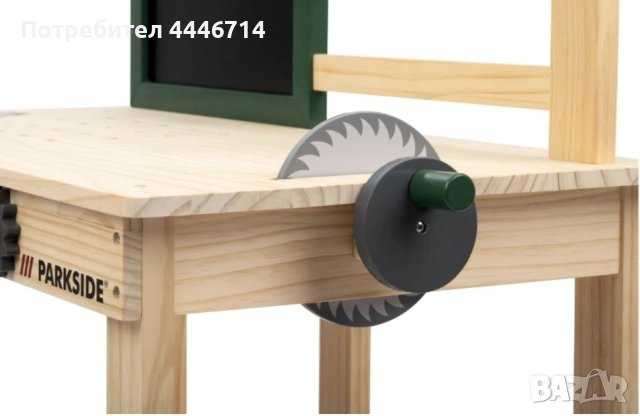 Детска дървена градинска работна маса Parkside , 69 части, снимка 6 - Образователни игри - 51605266