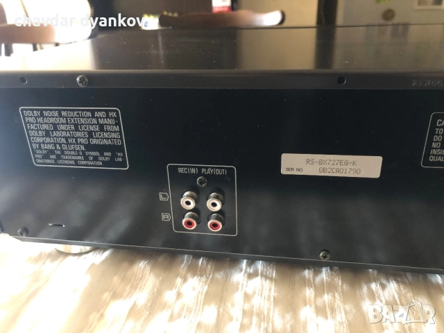 Касетен дек Techniks RS-BX727, снимка 6 - Декове - 49116803