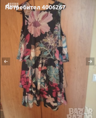 Красива цветна рокля , снимка 3 - Рокли - 44515795