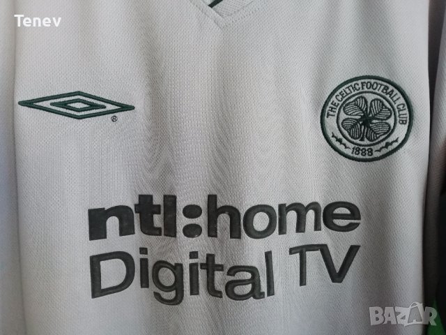 Celtic Umbro 2002/2003 Вратарска Vintage тениска фланелка 2XL Селтик , снимка 3 - Тениски - 41712678