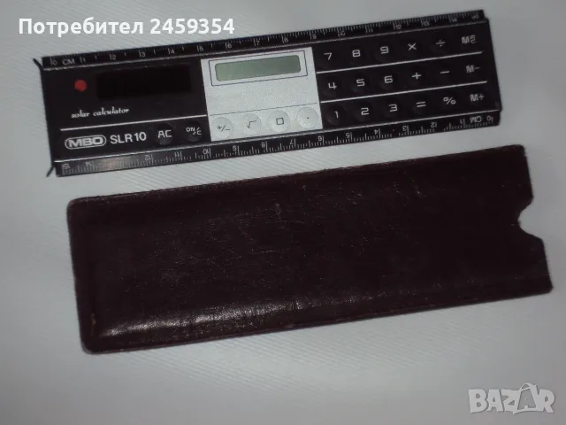 Ретро стари винтидж колекционерски калкулатори - лот от 3, снимка 11 - Други ценни предмети - 56205665
