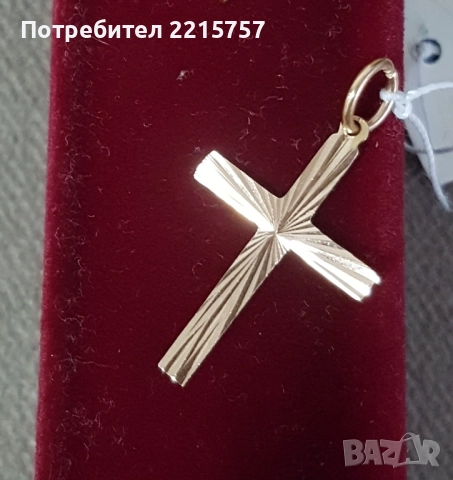 Руски златен кръст. Проба 585., снимка 2 - Колиета, медальони, синджири - 51598703