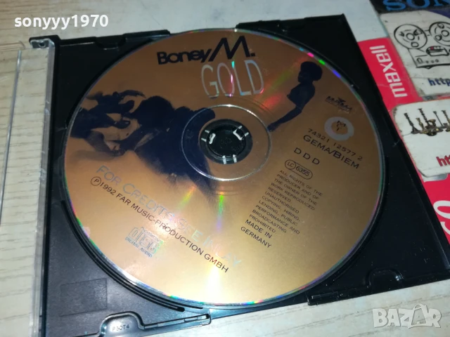 BONEY M CD 0607250923, снимка 5 - CD дискове - 50923275