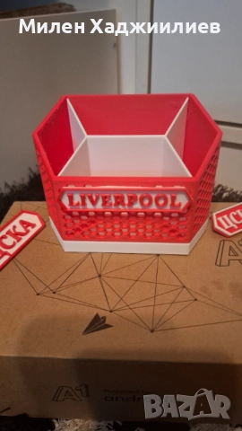 Поставка за дистанционни, органайзер, моливник с надпис - ЦСКА, Liverpool или Manchester united ЦСКА, снимка 3 - Други стоки за дома - 51349379