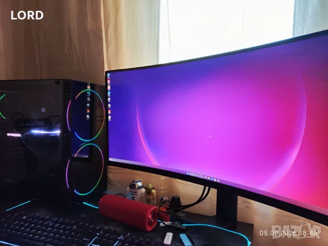 Геймърски Core Ultra 245K, RX 6600 8GB, RAM 16GB DDR5, SSD 512GB NVME, снимка 6 - Геймърски - 55962929