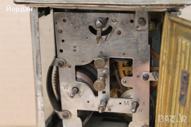 Стар работещ часовник ''Junghans'' с латерна, снимка 12 - Антикварни и старинни предмети - 44403238