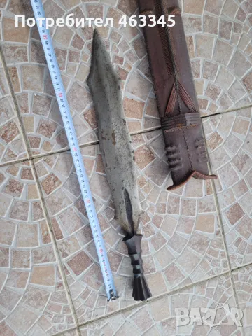Нож, кама, кинжал, нож, каракулак, конгоанска куба, снимка 4 - Антикварни и старинни предмети - 48336980