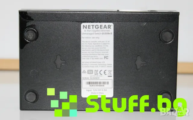 Суич NETGEAR ProSafe GS308v3, снимка 3 - Суичове - 50358010