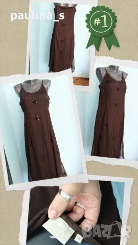 Два броя / Рокля с презрамки / Тюлена рокля "Amanda"top fashion и "Fransa" , снимка 9 - Рокли - 36702910