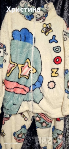 Дамски комплект  пухена пижама