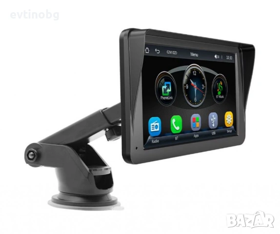 Android Авто Радио с Навигация – Безжичен CarPlay и Bluetooth, 7 инча