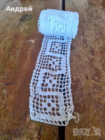 Стара дантела #22, снимка 2 - Антикварни и старинни предмети - 50130896