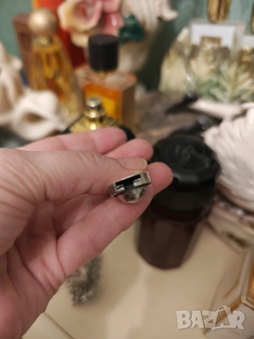 Ретро масивна сребърна огърлица с малахит , снимка 5 - Колиета, медальони, синджири - 52913901