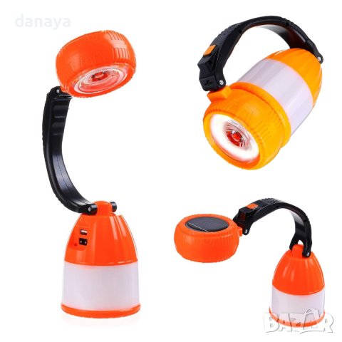 3585 Соларна лампа фенер Multifunction Light COB